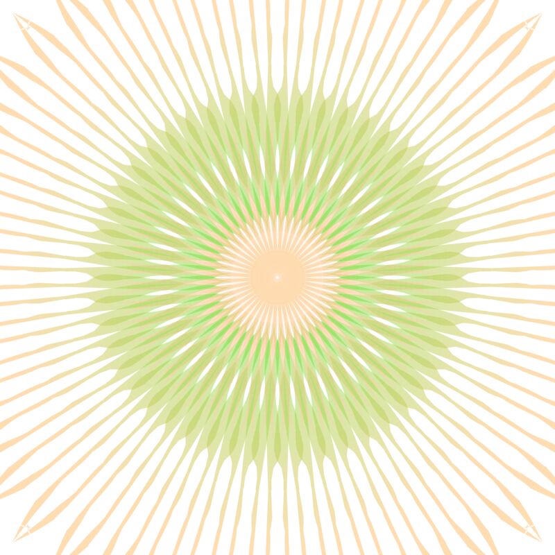 Pink, Green Flower Thumbnail