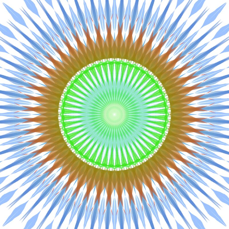 Green, Blue, Red Hypnotic Thumbnail